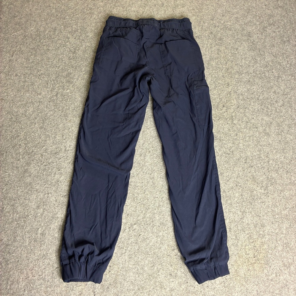 Weatherproof Vintage Youth Medium 10/12 Navy Fleece Lined Cargo Joggers Pants - Picture 2 of 7